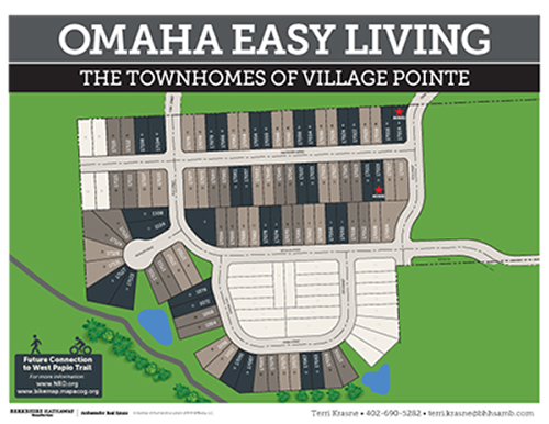 Townhomes of Village Point Map Townhomes of Village Point Map