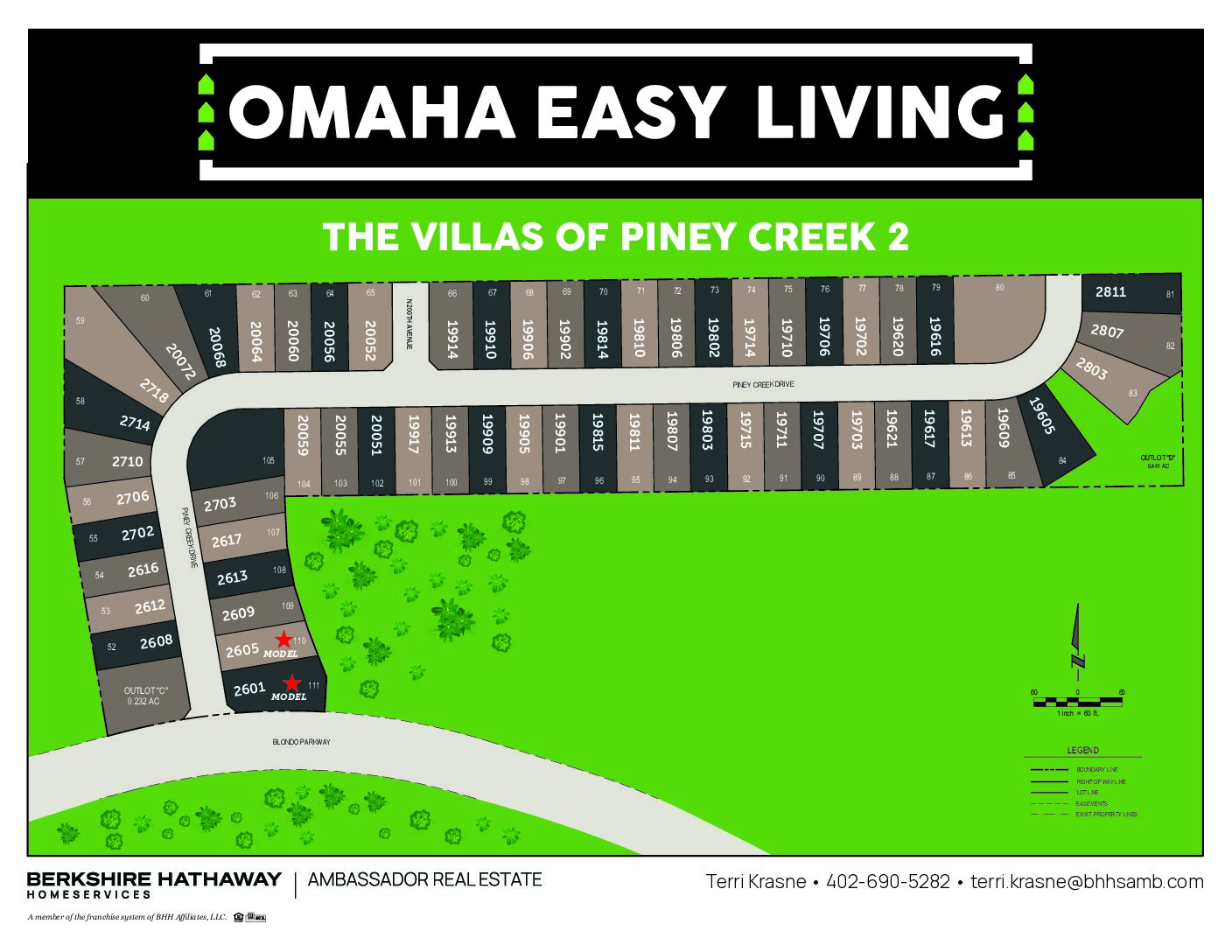 Piney Creek Plat Map
