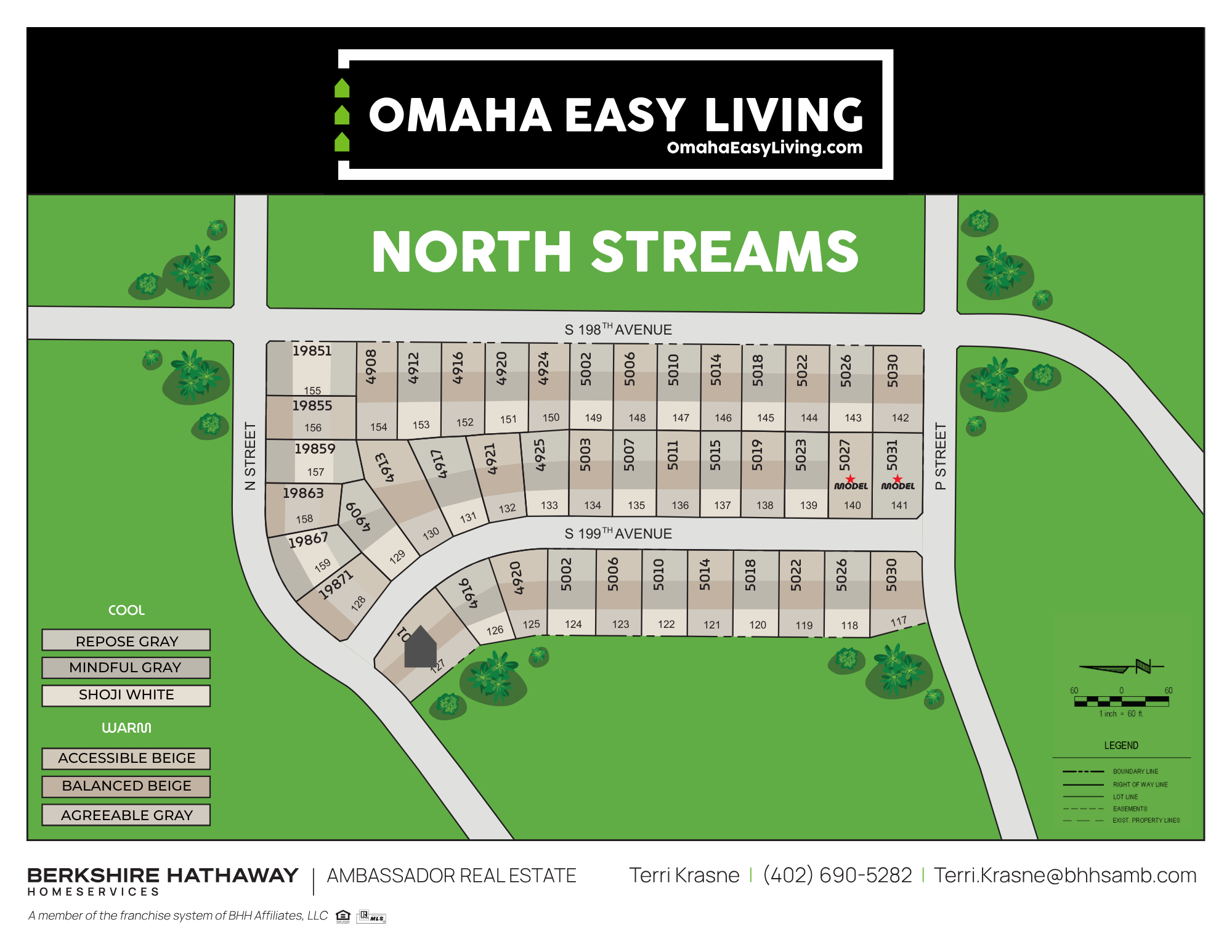 North Streams Plat Map