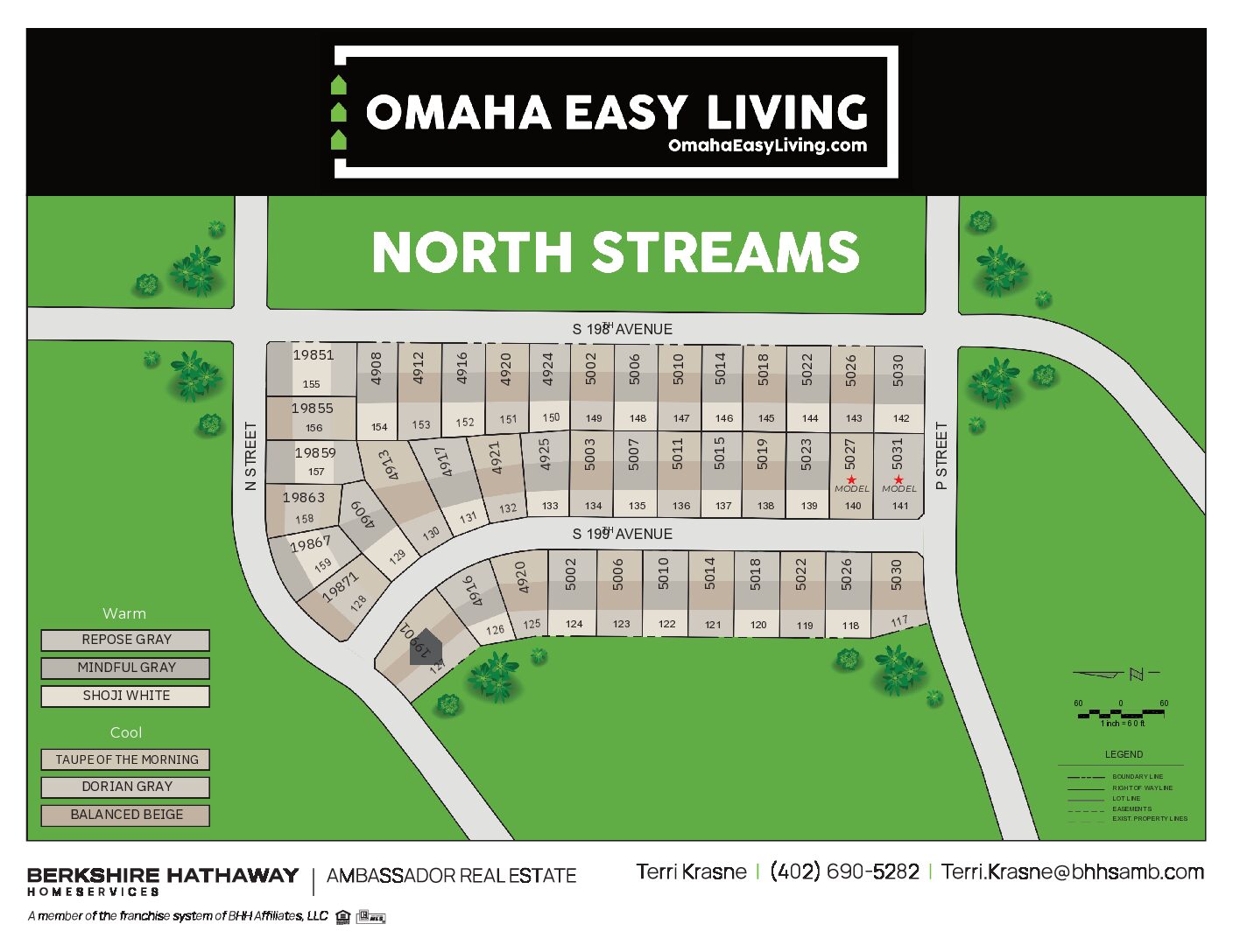 North Streams Plat Map