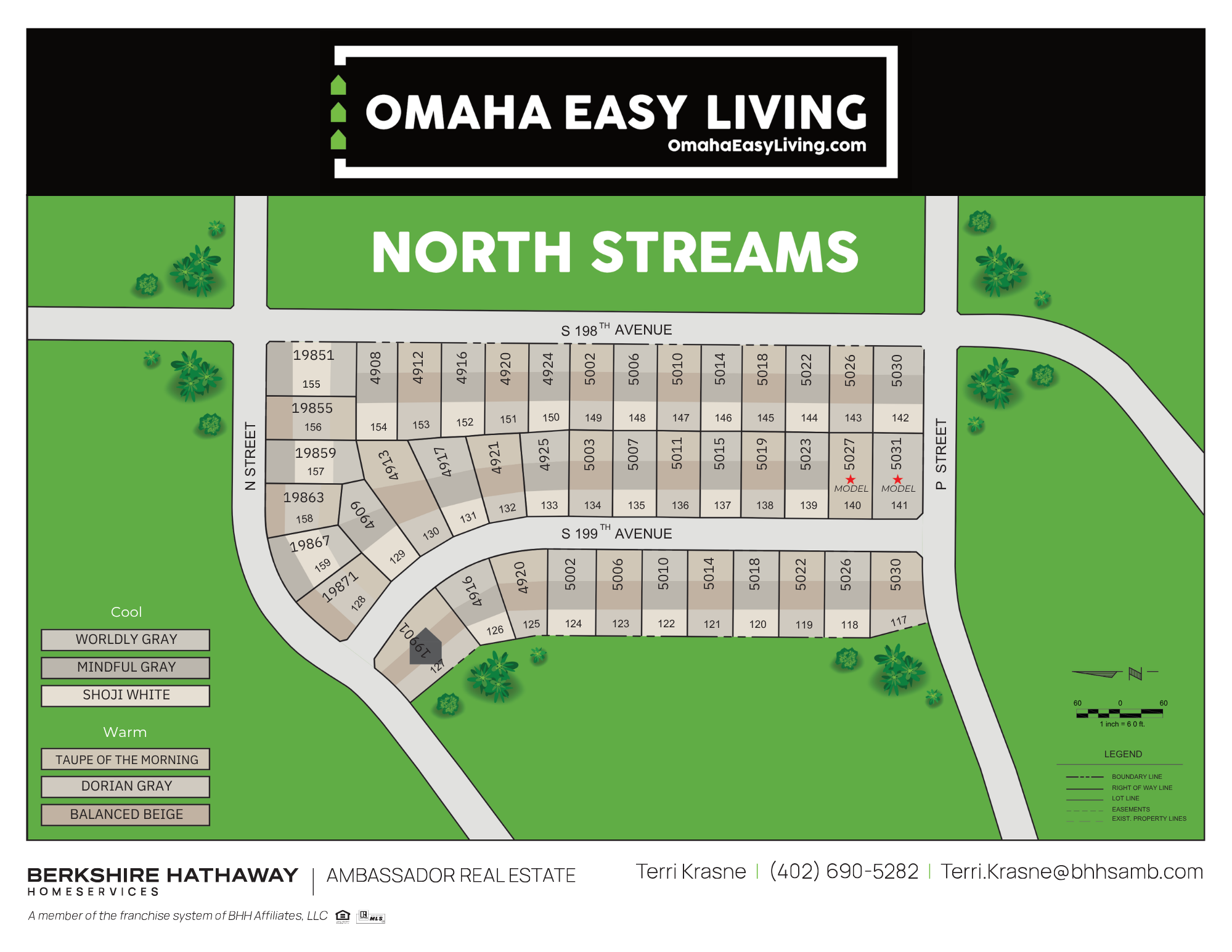 North Streams Plat Map